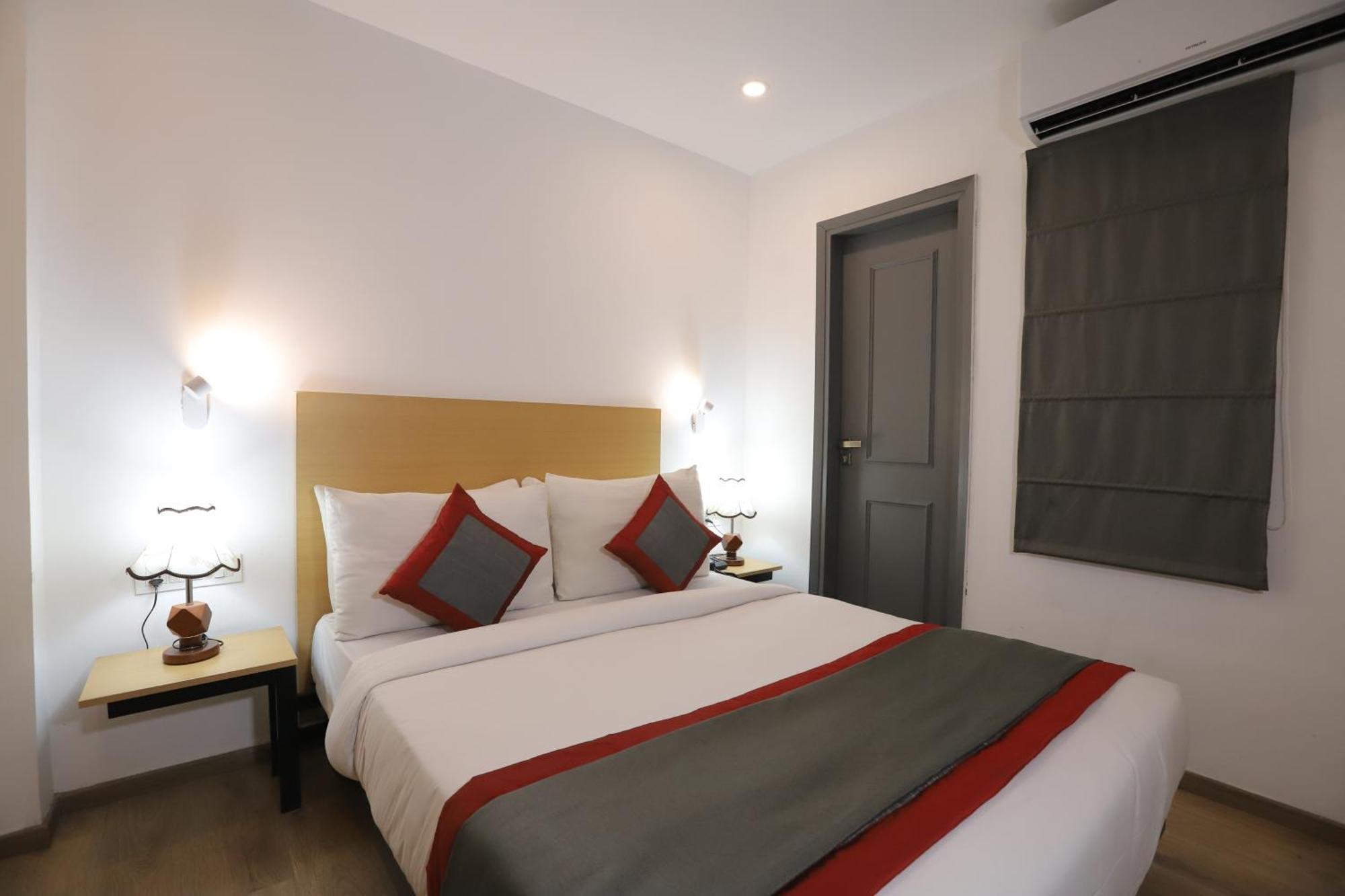 Qotel Hotel Ip Residency East Delhi Preet Vihar Nuova Delhi Esterno foto